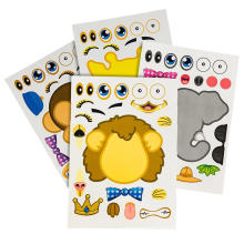 Party Supplies Game Stickers Removable Diy Creative Stickers For Kids